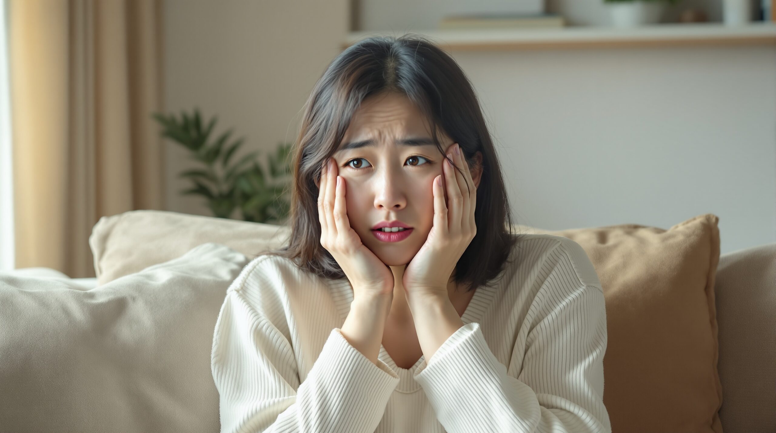 お子さまの成長について心配する保護者